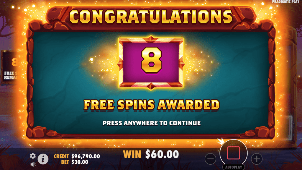 Savannah Legend Slot Free Spins